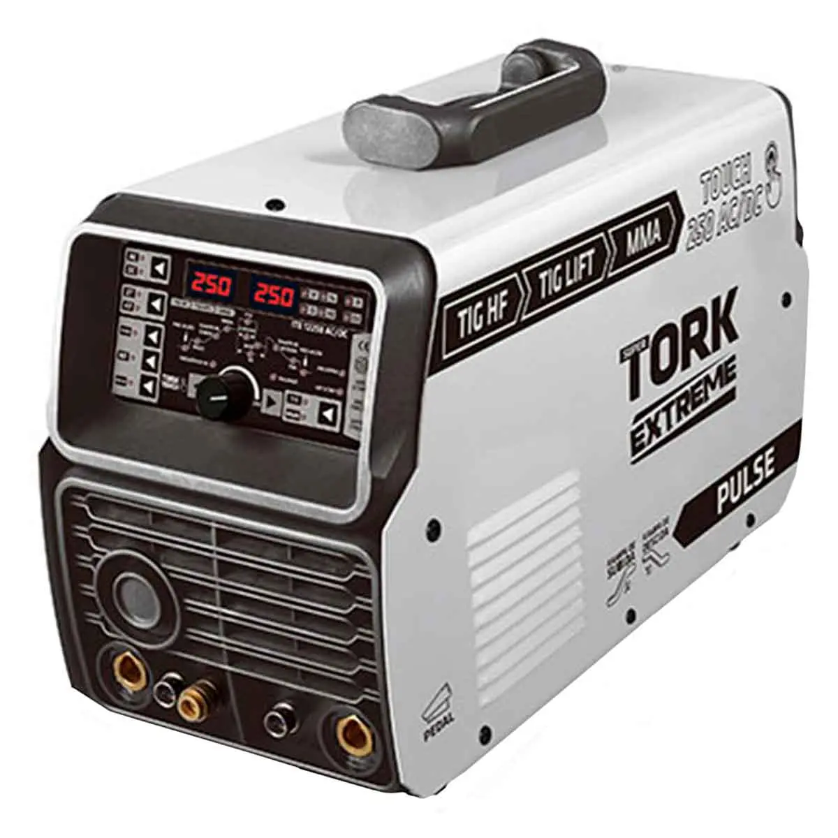 Máquina de Solda Inversora Pulsado 200 Amperes 220 V Super Tork