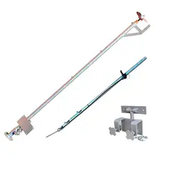 Rabeta para Barco 1,7m Luxo com Motor a Gasolina 7,0 cv 3/4" 212 cc Branco B4T7.0