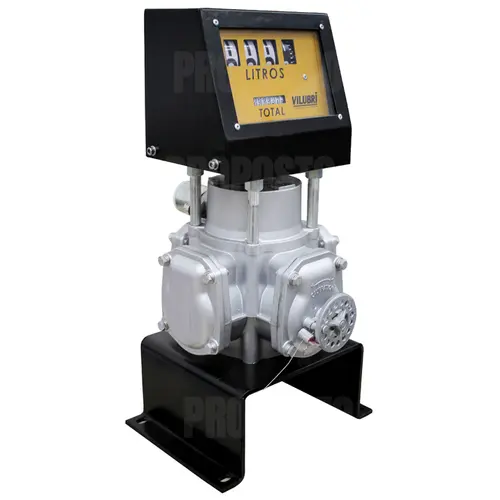 Bloco Volumétrico de Pistão 1" com Numerador 100 L/min Vilubri
