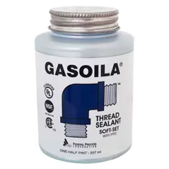 Pasta de Vedação com Teflon para Roscas 400 g Gasoila Zeppini