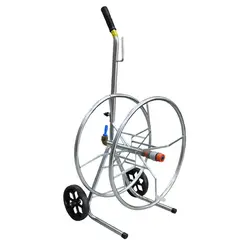 Enrolador para Mangueira 50 metros Tipo Carrinho