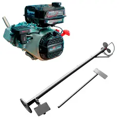 Rabeta para Barco 2,80 m com Motor Toyama Gasolina TE180JET-HS-XP 18 HP