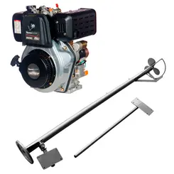 Rabeta para Barco 2,8 m Motor Toyama Diesel TDE110EXP 10,5 cv Partida Elétrica