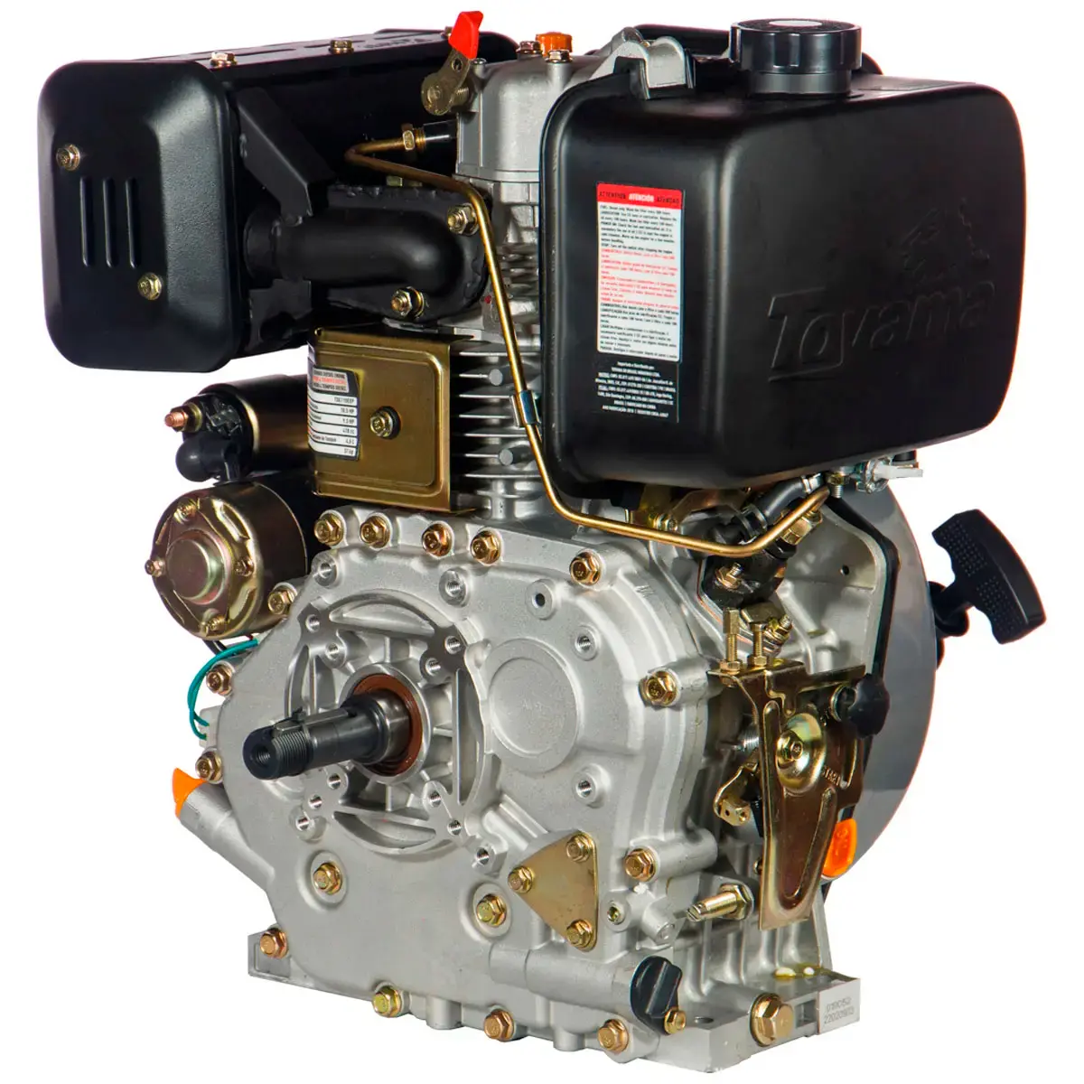 Rabeta para Barco 2,8 m Motor Toyama Diesel TDE110EXP 10,5 cv Partida Elétrica