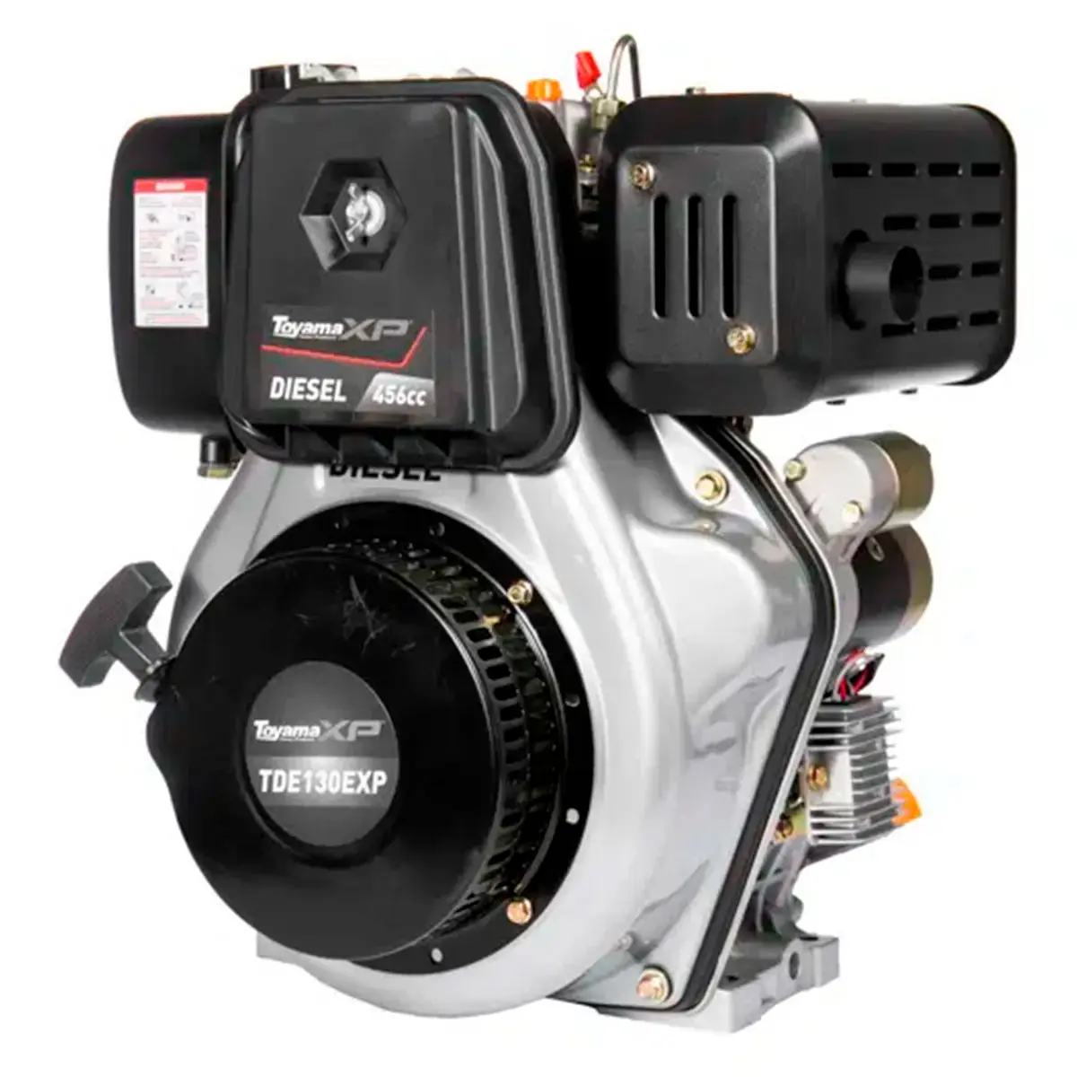 Rabeta para Barco 2,8 m com Motor Diesel Toyama TDE130EXP 12,5 cv Partida Elétrica