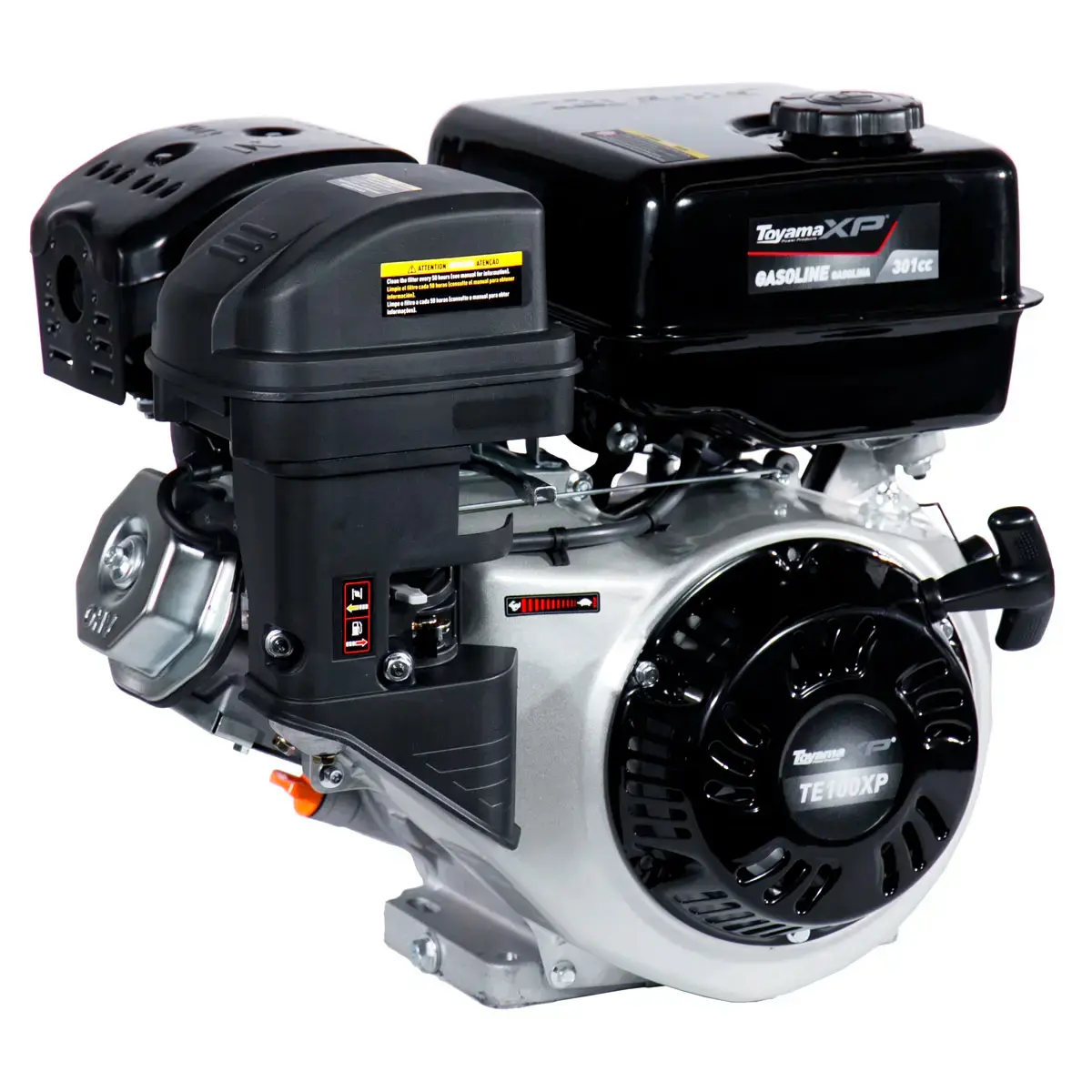Rabeta para Barco 2,8 m com Motor Toyama Gasolina TE100 10 cv Part Manual