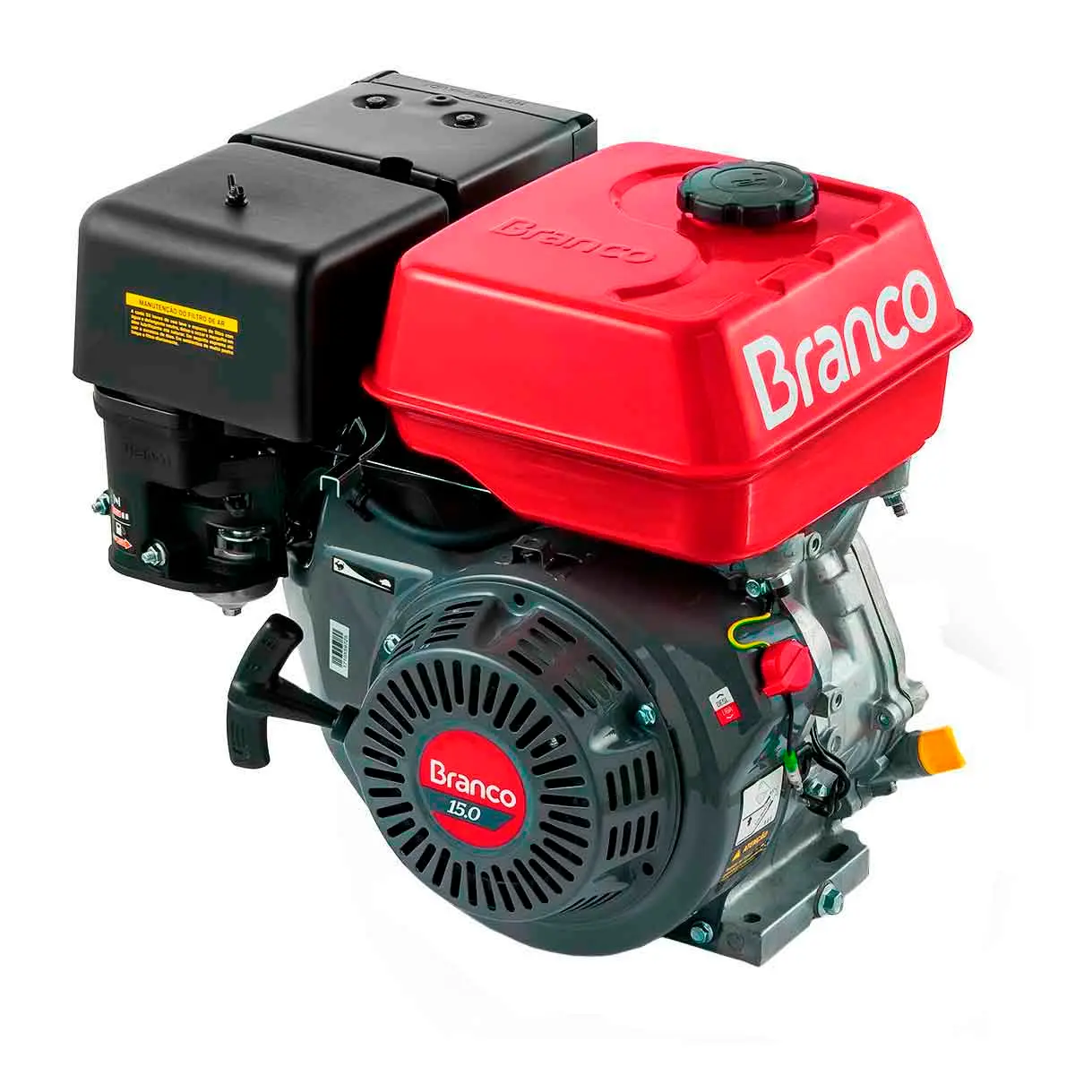 Rabeta para Barco 2.8 m com Motor a Gasolina 15 cv Branco B4T