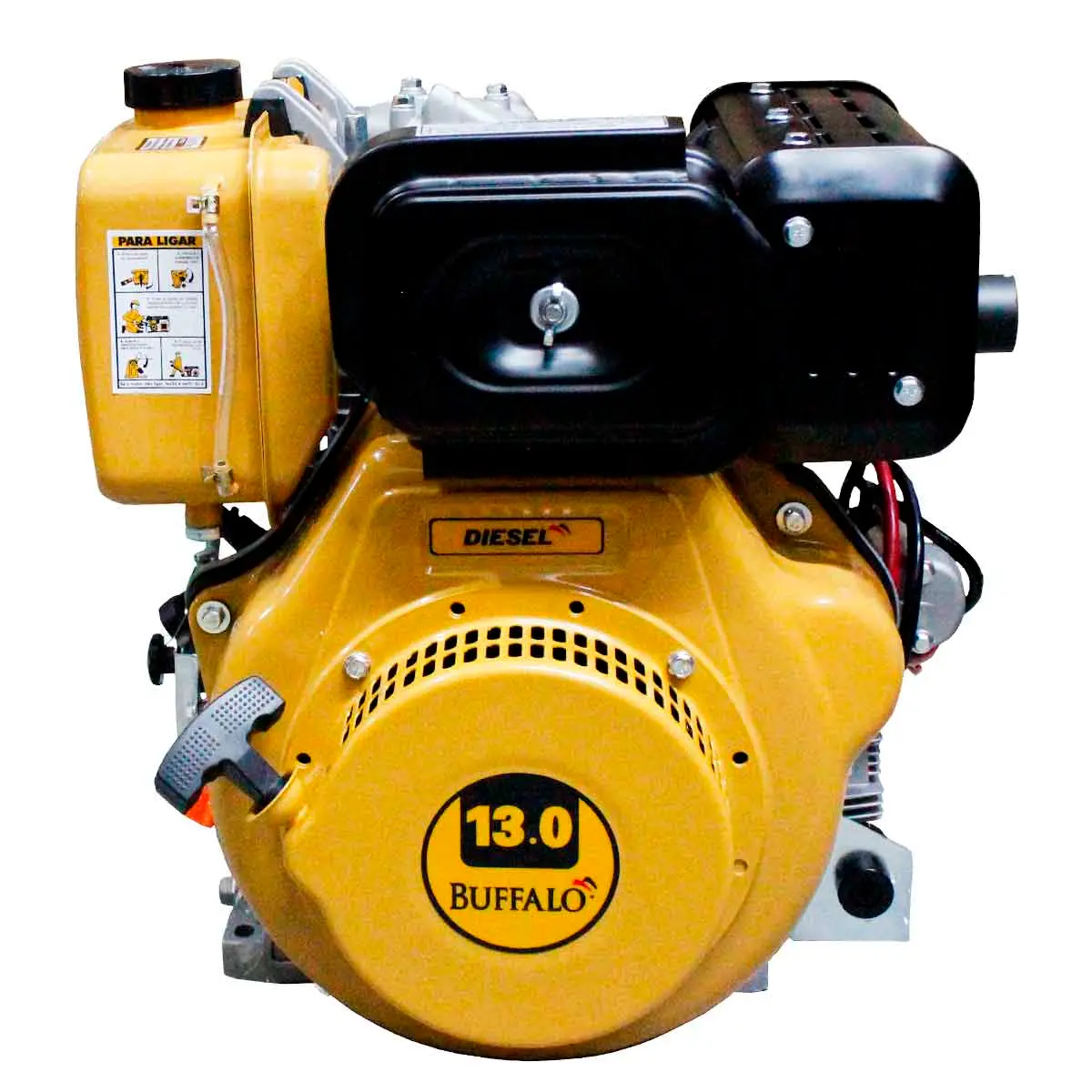 Rabeta para Barco 2,8m com Motor a Diesel 13 cv Partida Elétrica Buffalo BFDE 13.0