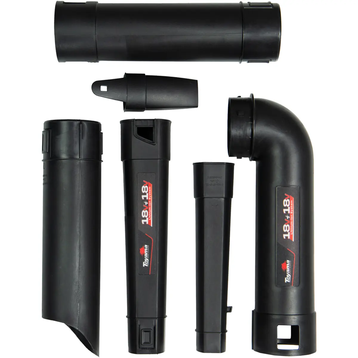 Soprador e Aspirador a Bateria 18V Toyama com Duas Baterias TBT1818BL330-K4 330CFM