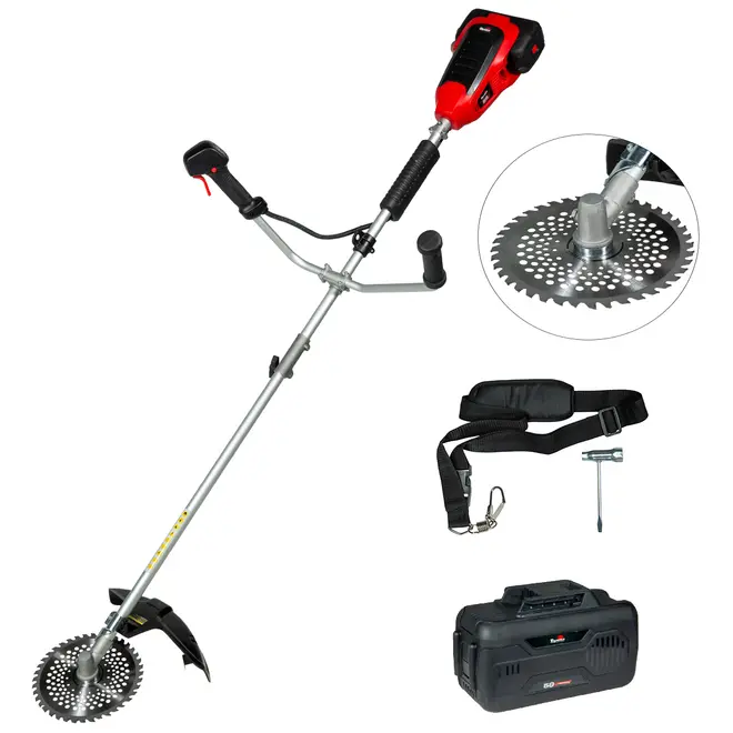 Roçadeira Lateral a Bateria 58V Toyama 700W TBT58BCX-K - Loja Proposto