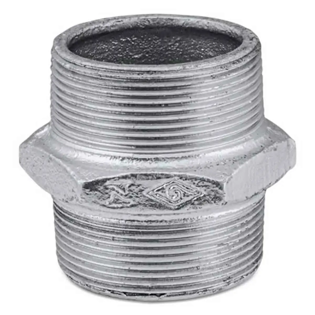 Niple Duplo Galvanizado 4" BSP