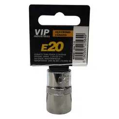 Soquete TORX E-20 Femea com engate de 1/2" x 38mm