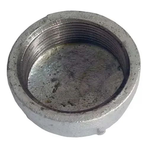 Tampão Cap Galvanizado 3/4 Polegadas Rosca Bsp