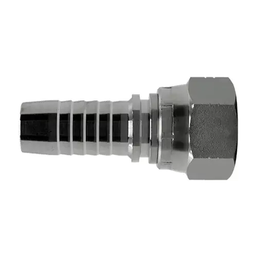 Terminal Prensável Femea Jic Reta 06 (9/16 X 3/8)