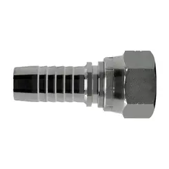 Terminal Prensável Femea Jic Reta 06 (9/16 X 3/8)