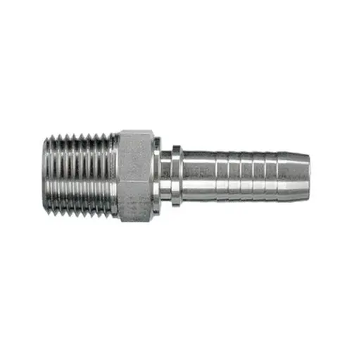 Terminal Prensavél Macho 1" NPT para Mangueira de 1"