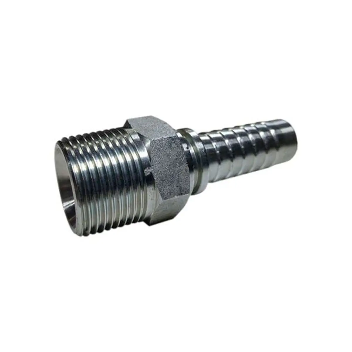 Terminal Prensavél Macho 1" NPT para Mangueira de 1"