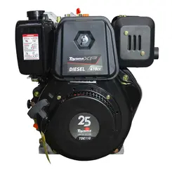 Motor Diesel 10,5hp TDE110FXP 418cc Eixo 1" Partida Manual