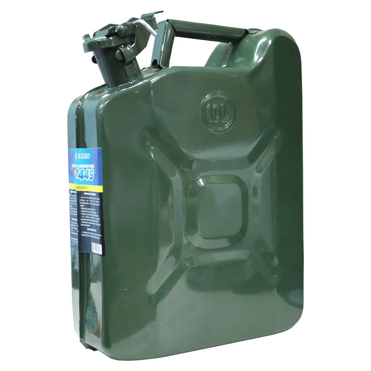Galão de Metal para Água e Combustíveis 10L Bremen