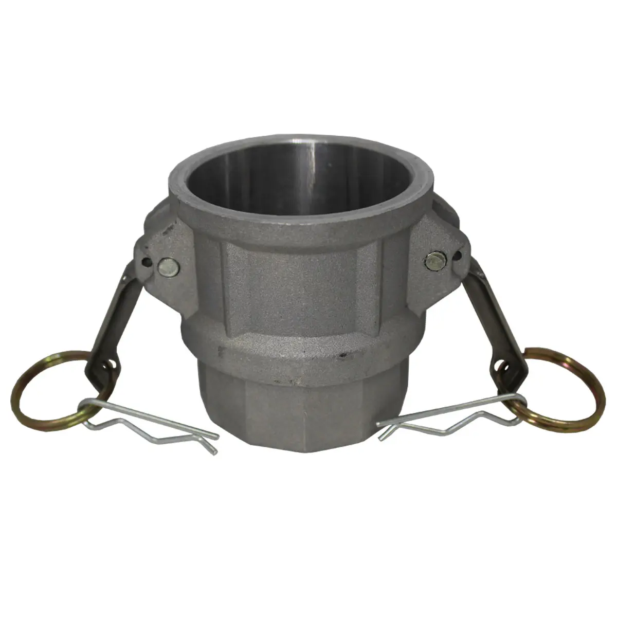 Acoplador Camlock Fêmea x Fêmea Tipo D  2" x 2" Alumínio