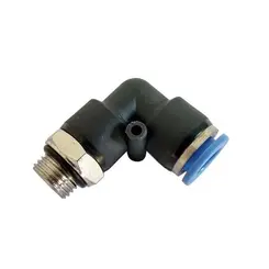 Conexão Pneumatica Cotovelo Tubo 10mm x Rosca 3/8 BSP