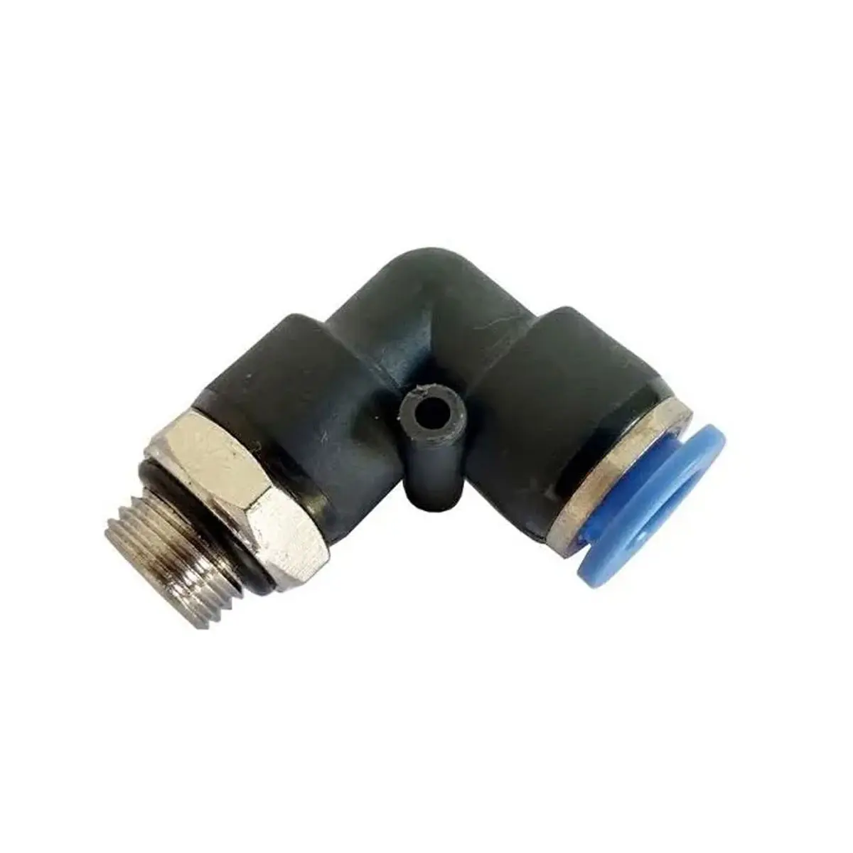 Conexão Pneumatica Cotovelo Tubo 10mm x Rosca 3/8 BSP