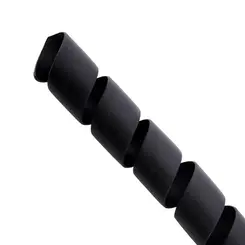 Capa Protetora PEAD Para Mangueiras de 1/4 Preta MG-012
