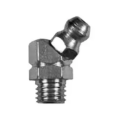 Kit com 10 Graxeira Curva 1/4" 45° Lupus 1025