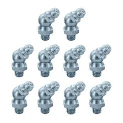 Kit com 10 Graxeira Curva com 45G 3/8" e 24 fios Bremen