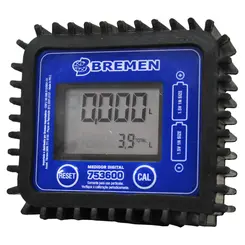 Medidor Digital Óleo Lubrificante 30L/mim 1/2" Bremen