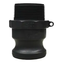 Adaptador Camlock Macho 1.1/2" x 1.1/2" Tipo F Polipropileno