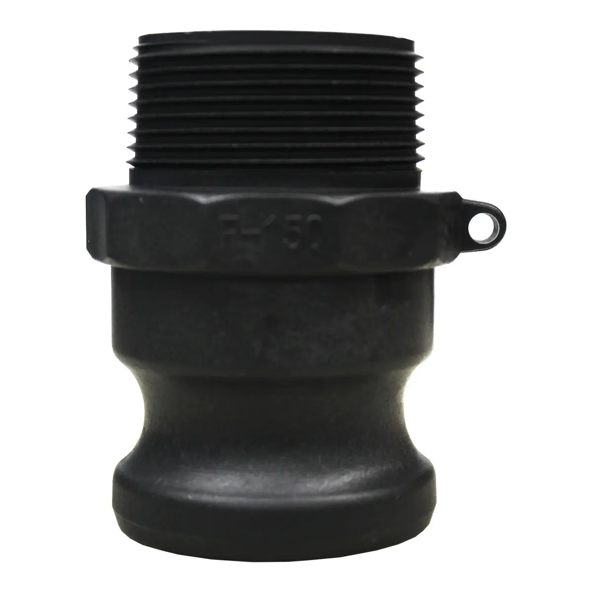 Adaptador Camlock Macho 1.1/2" x 1.1/2" Tipo F Polipropileno