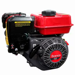 Rabeta Vertical Tailandesa com Motor a Gasolina Branco 7cv B4T 90314590