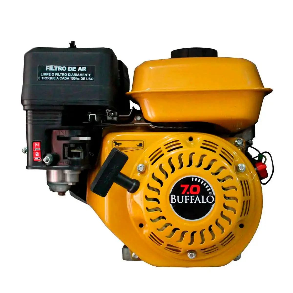 Rabeta Vertical Tailandesa com Motor a Gasolina Buffalo 7cv BFG
