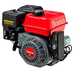 Rabeta Vertical Tailandesa com Motor a Gasolina Branco 7,0cv Partida Elétrica B4T