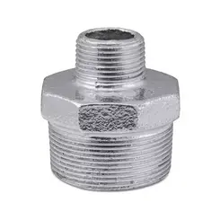 Niple de Redução Galvanizado 2" x 1.1/2" BSP