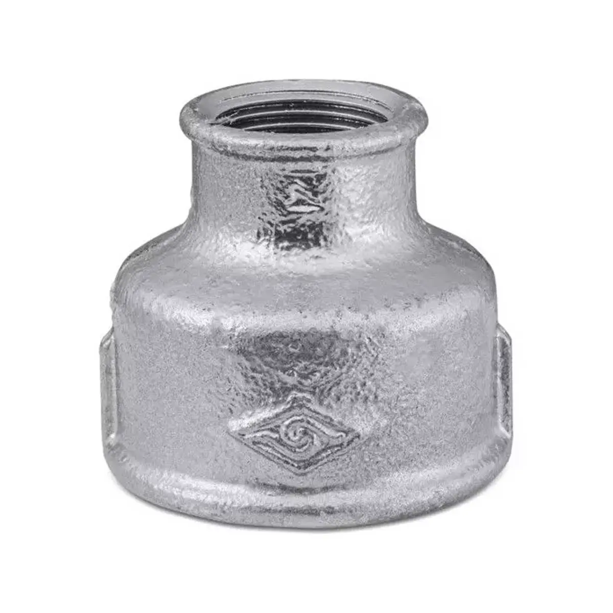Luva de Redução Galvanizada 2" x 1.1/2"  BSP