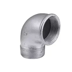 Cotovelo Galvanizado Macho x Fêmea 90° 3/8"