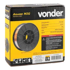 Arame para Solda MIG/MAG 0,8 mm 5 kg Carretel Plástico