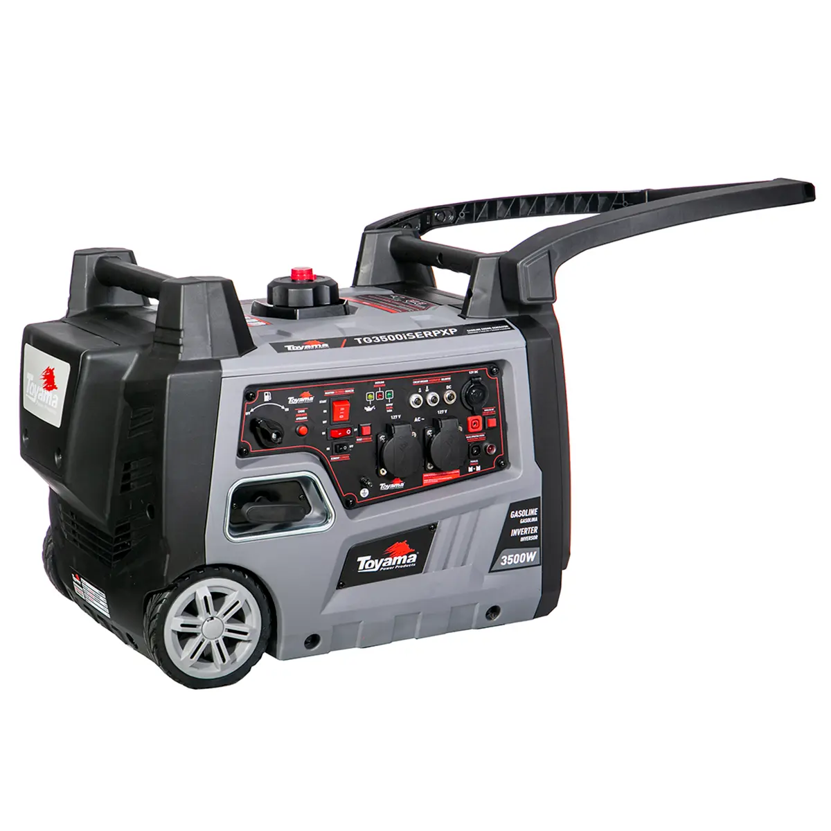 Gerador de Energia Digital 3KVA Monofasico 127V Partida Elétrica TG3500iSERP-XP