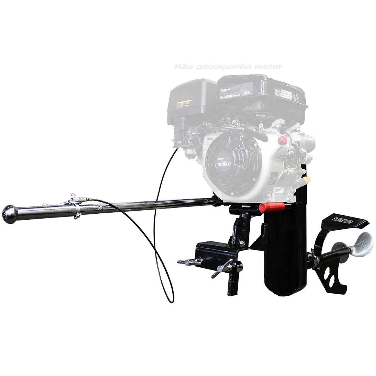 Rabeta Vertical Tailandesa para Motor a Gasolina de 10 a 15 cv