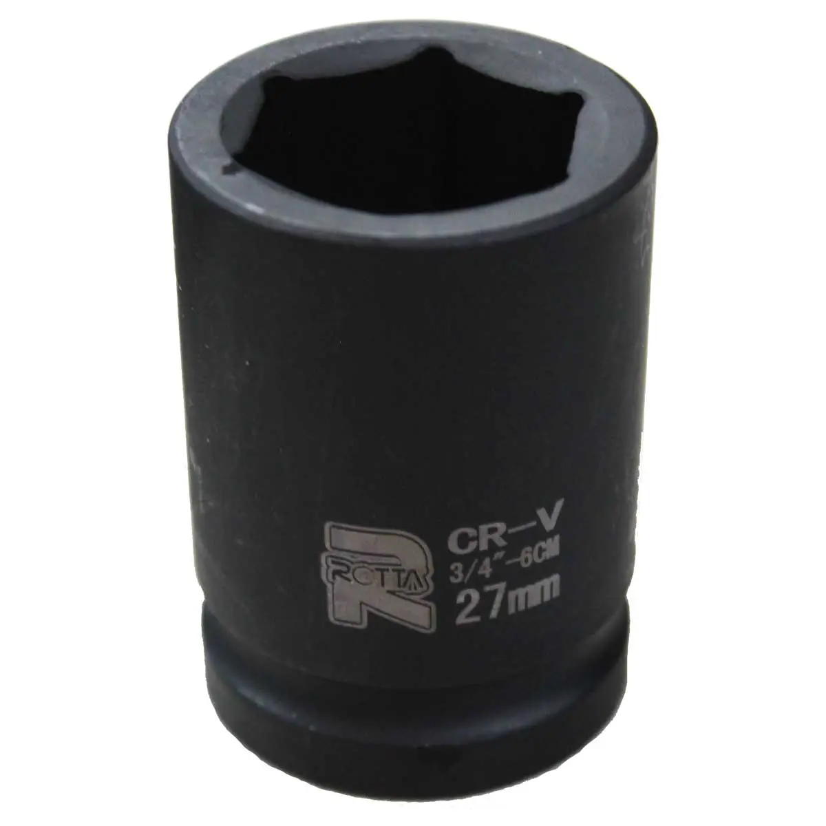 Soquete Sextavado 3/4" x 27mm Curto Impacto