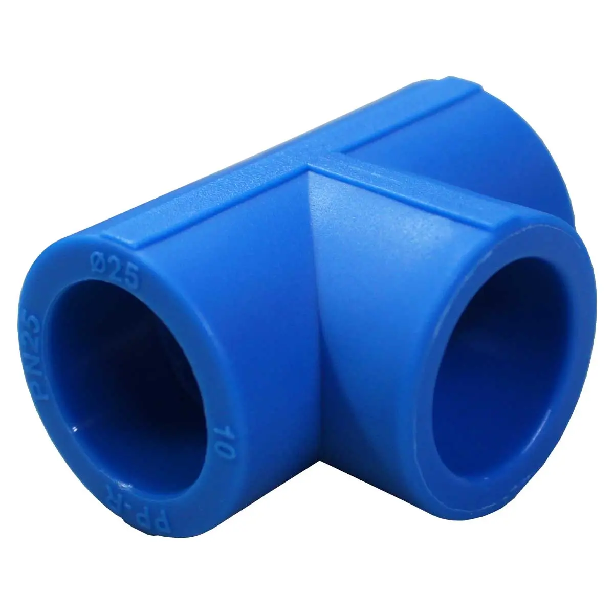 Tê PPR 25mm Azul Termofusão.
