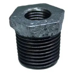 Bucha de Redução Galvanizada 1/2 x 1/4POL BSP