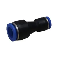 União Desigual Pneumática 10x8mm Rápida