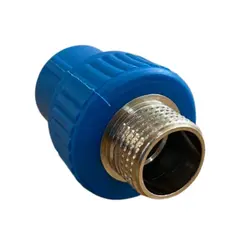 Adaptador PPR 50 x 1.1/2" Macho/Fêmea para Termofusão