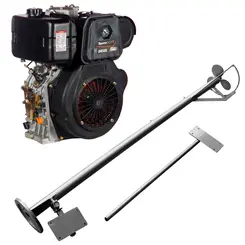 Rabeta para Barco 2,8 m Motor Diesel TDE160EXP 16HP Part. Elétrica