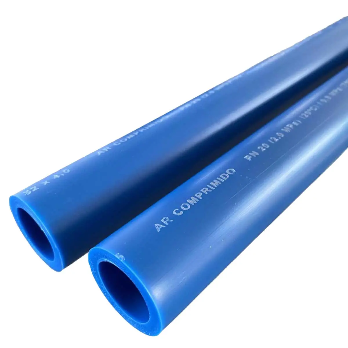 Kit com 5 Tubos PPR PN-20 40mm 3m para Ar Comprimido