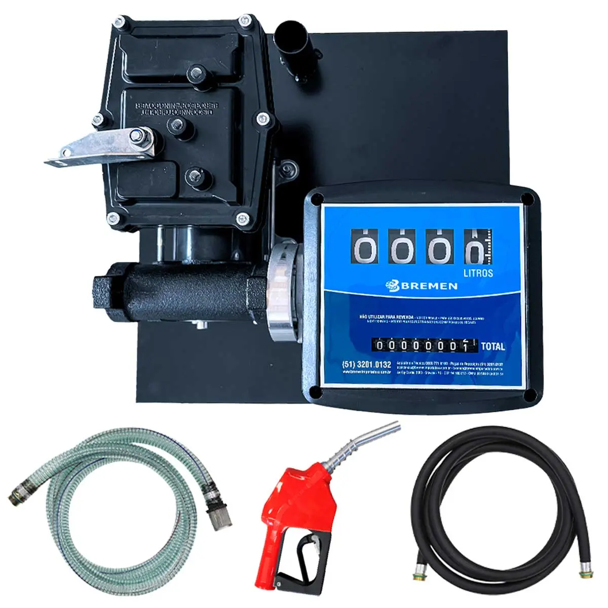Kit Abastecimento Diesel Gasolina Querosene 220 V 50 L/min