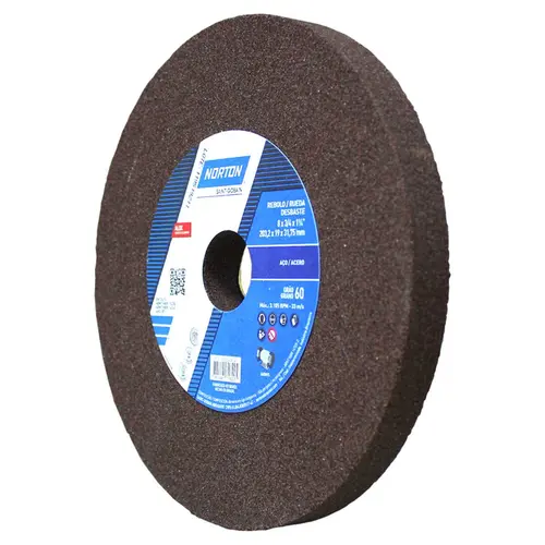 Rebolo Reto 8 x 3/4 Grão 60 Marrom Norton